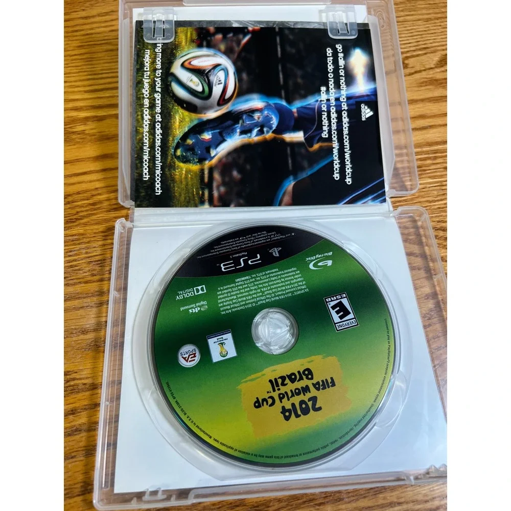 2014 FIFA World Cup Brazil Sony PlayStation 3 PS3 EA Sports Soccer Game CIB